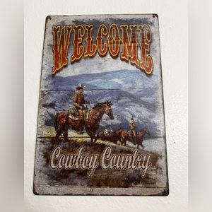 Set of 5 Western Wall Signs